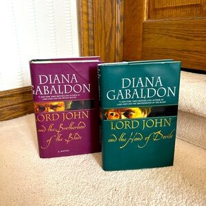 Diana Gabildon Outlander series, Lord John series. EUC.